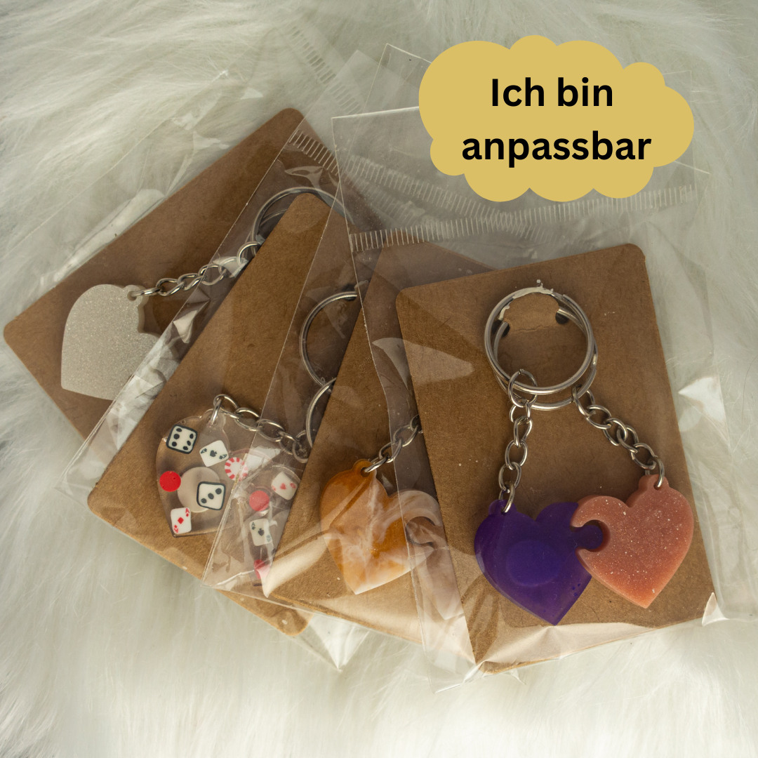 Anpassbare Partner Schlüsselanhänger - LHS