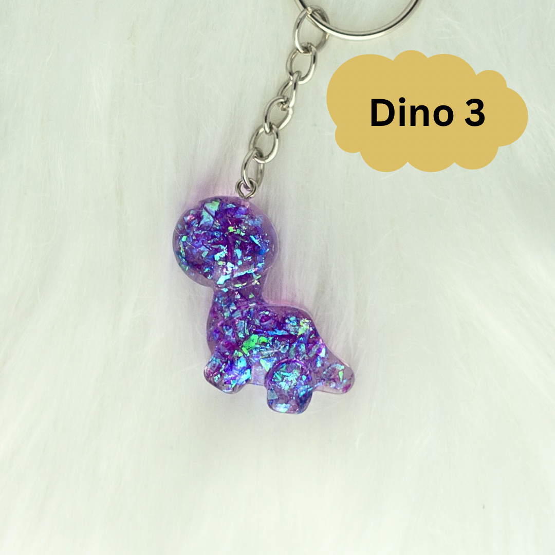 Anpassbare Dino Schlüsselanhänger - LHS