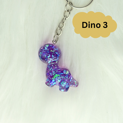 Anpassbare Dino Schlüsselanhänger - LHS