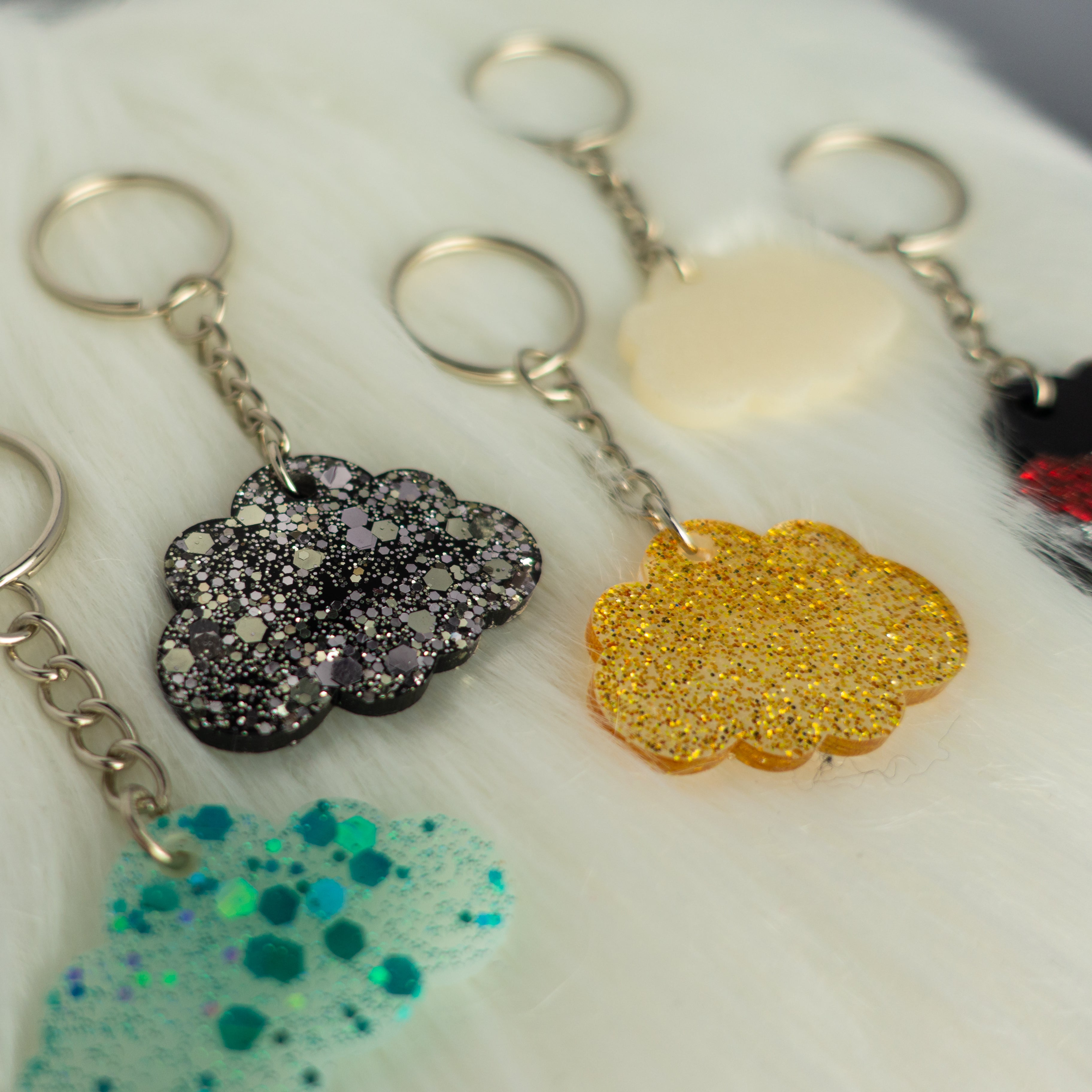 Anpassbare Wolken Schlüsselanhänger - LHS