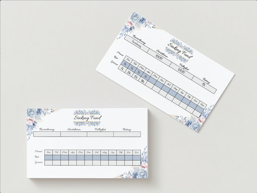 Sinking Fund Tracker - LHS