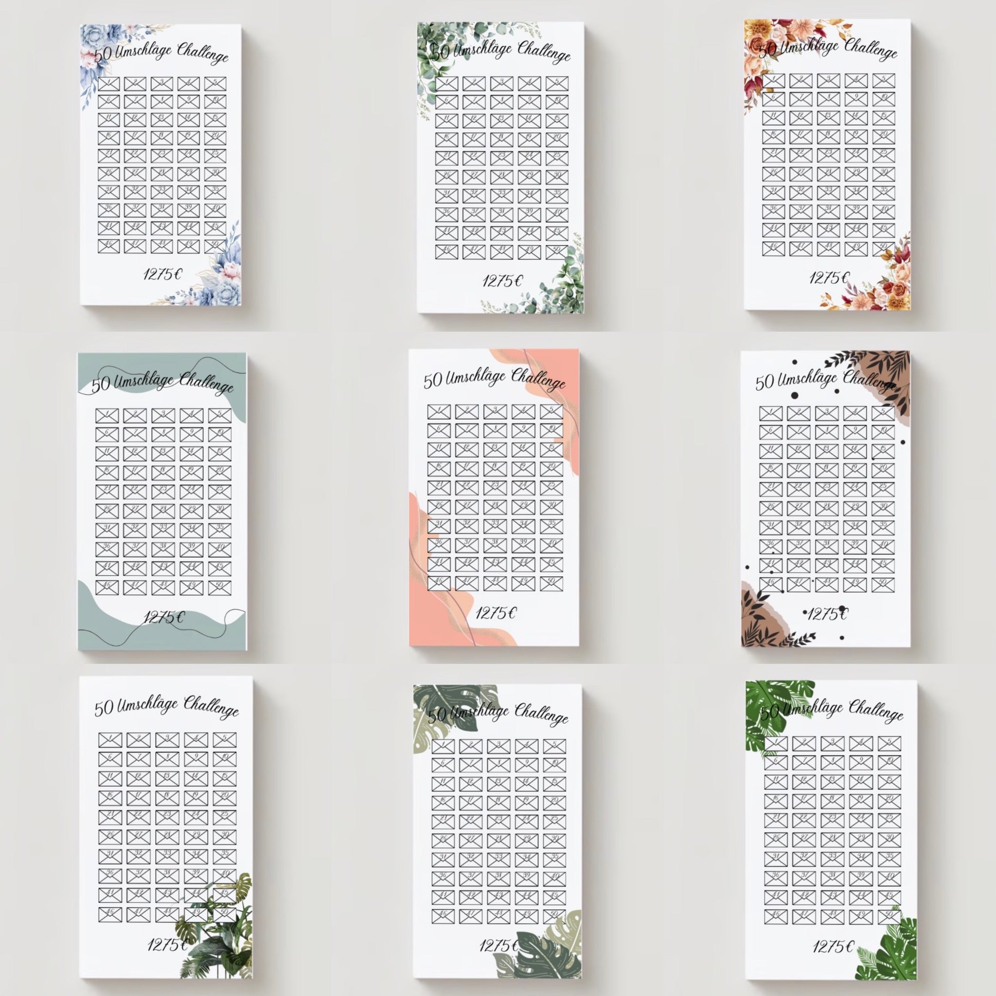 50 Umschläge Challenge - LHS