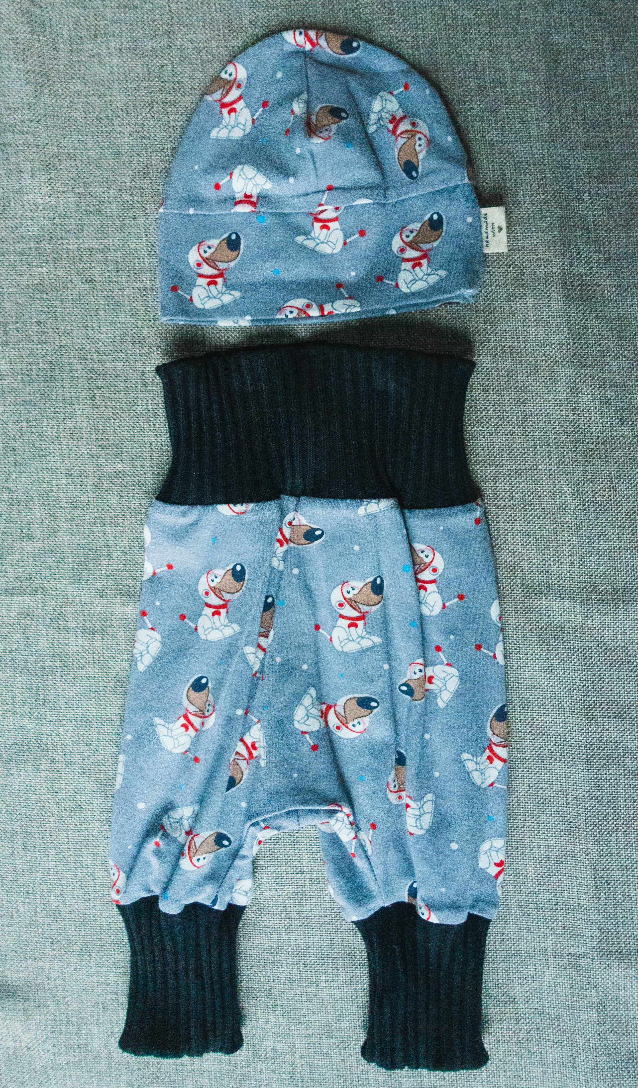 Baby Set (Hunde Astronauten) Gr. 50-62 - LHS