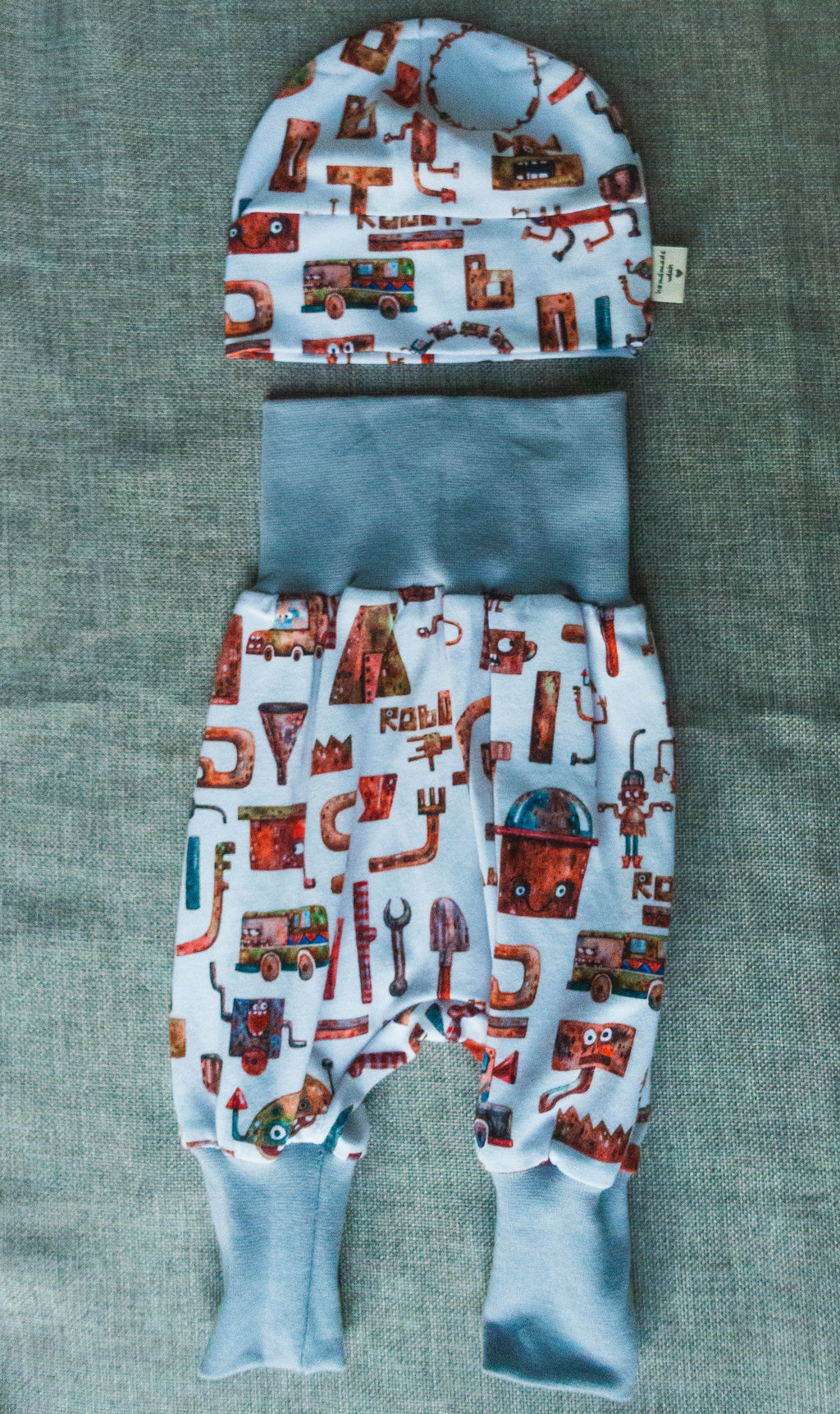 Baby Set (Roboter weiß) Gr. 50-62 - LHS