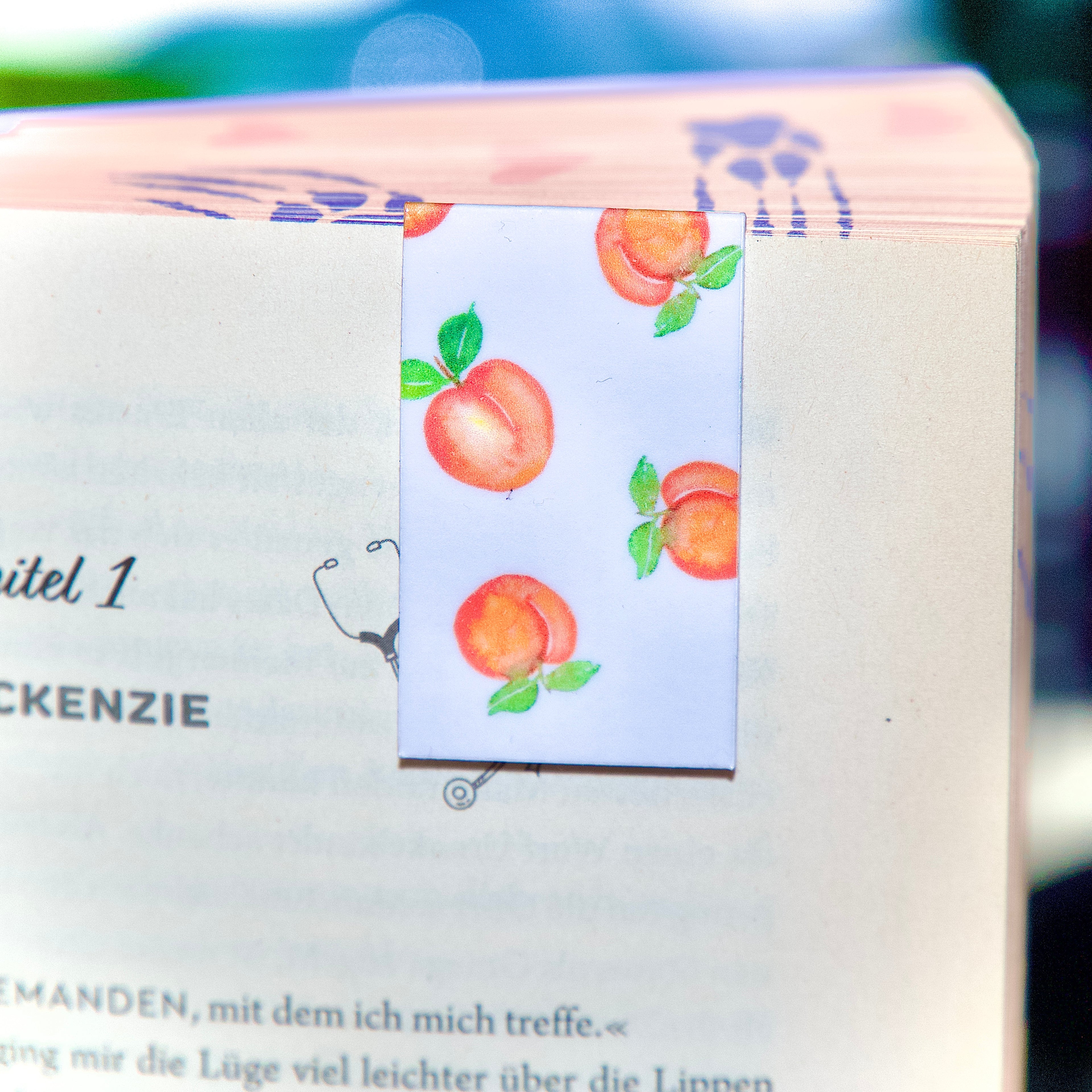Magnet Lesezeichen Pfirsiche - LHS