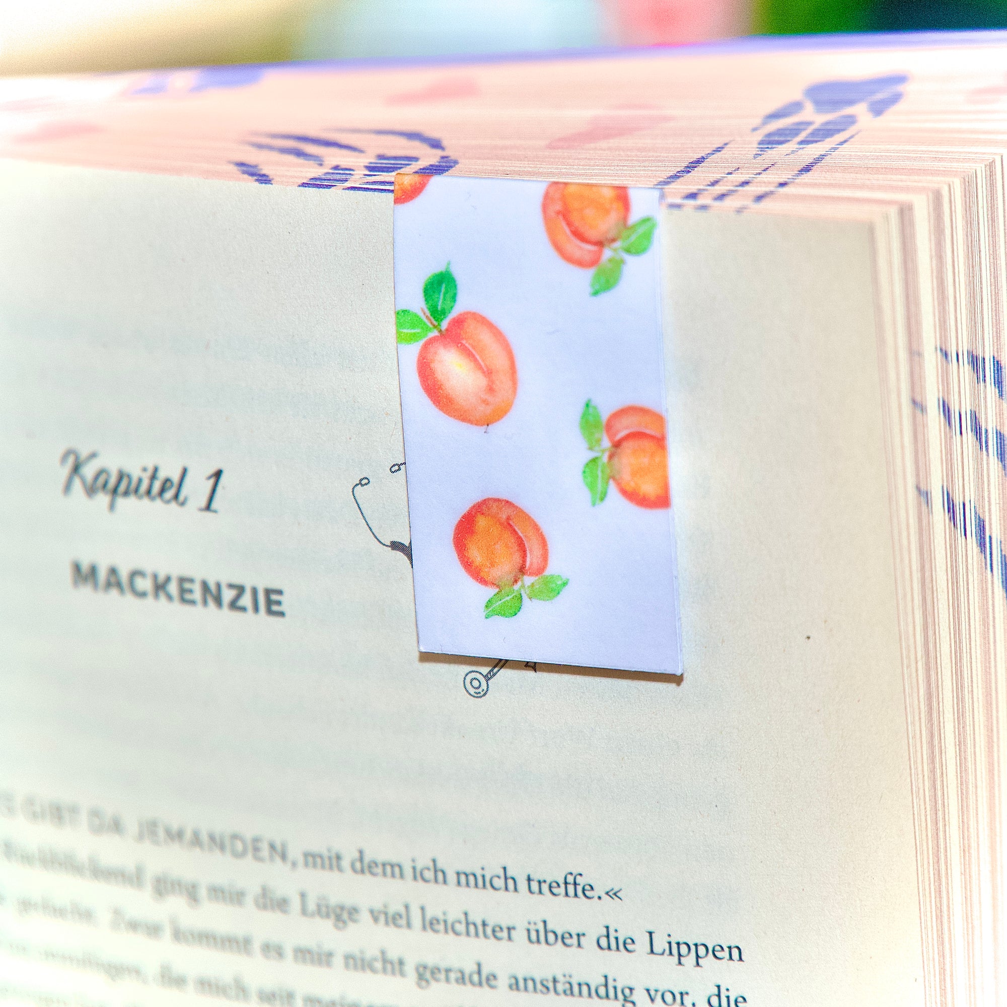 Magnet Lesezeichen Pfirsiche - LHS