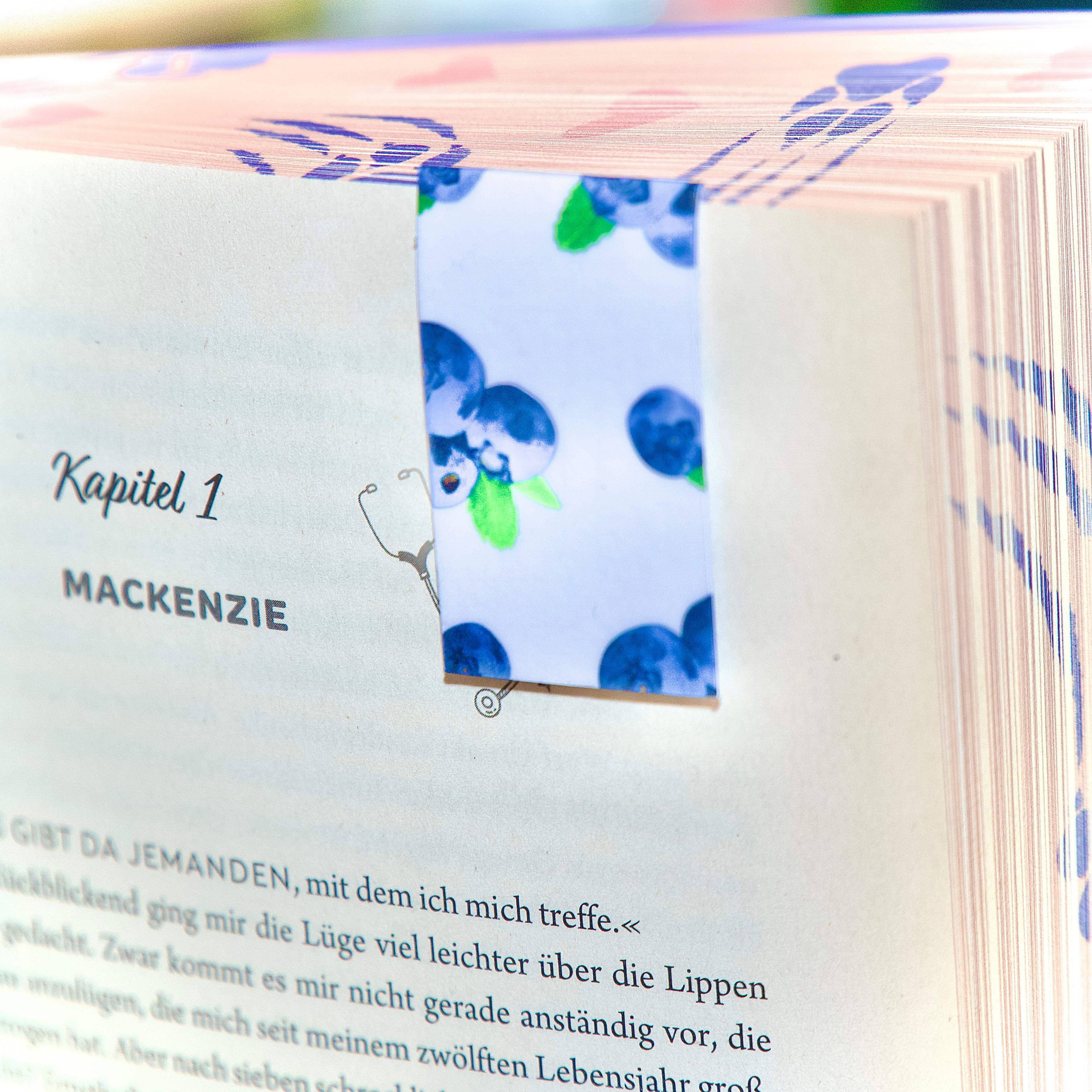 Magnet Lesezeichen Blaubeeren - LHS