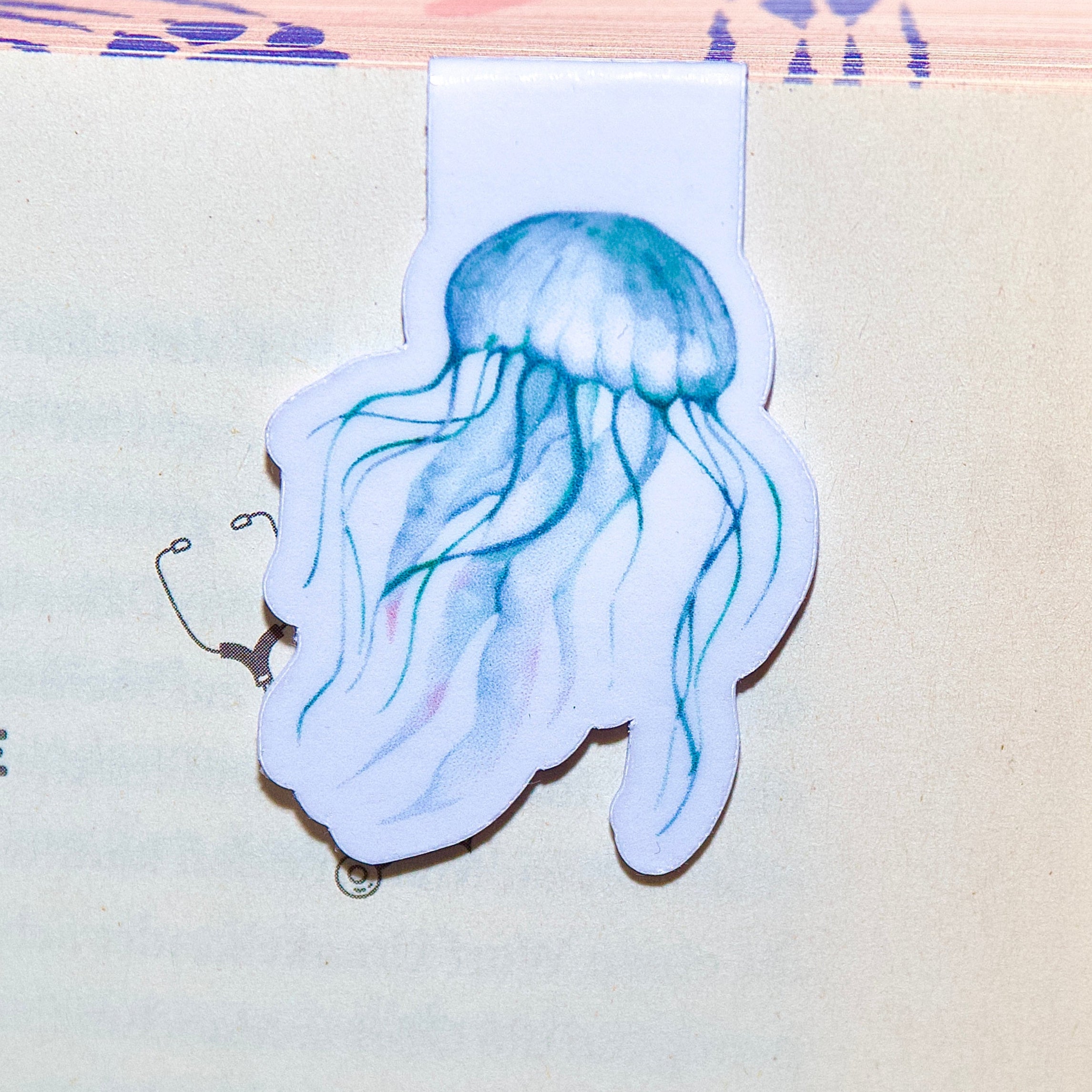 Magnet Lesezeichen Qualle - LHS