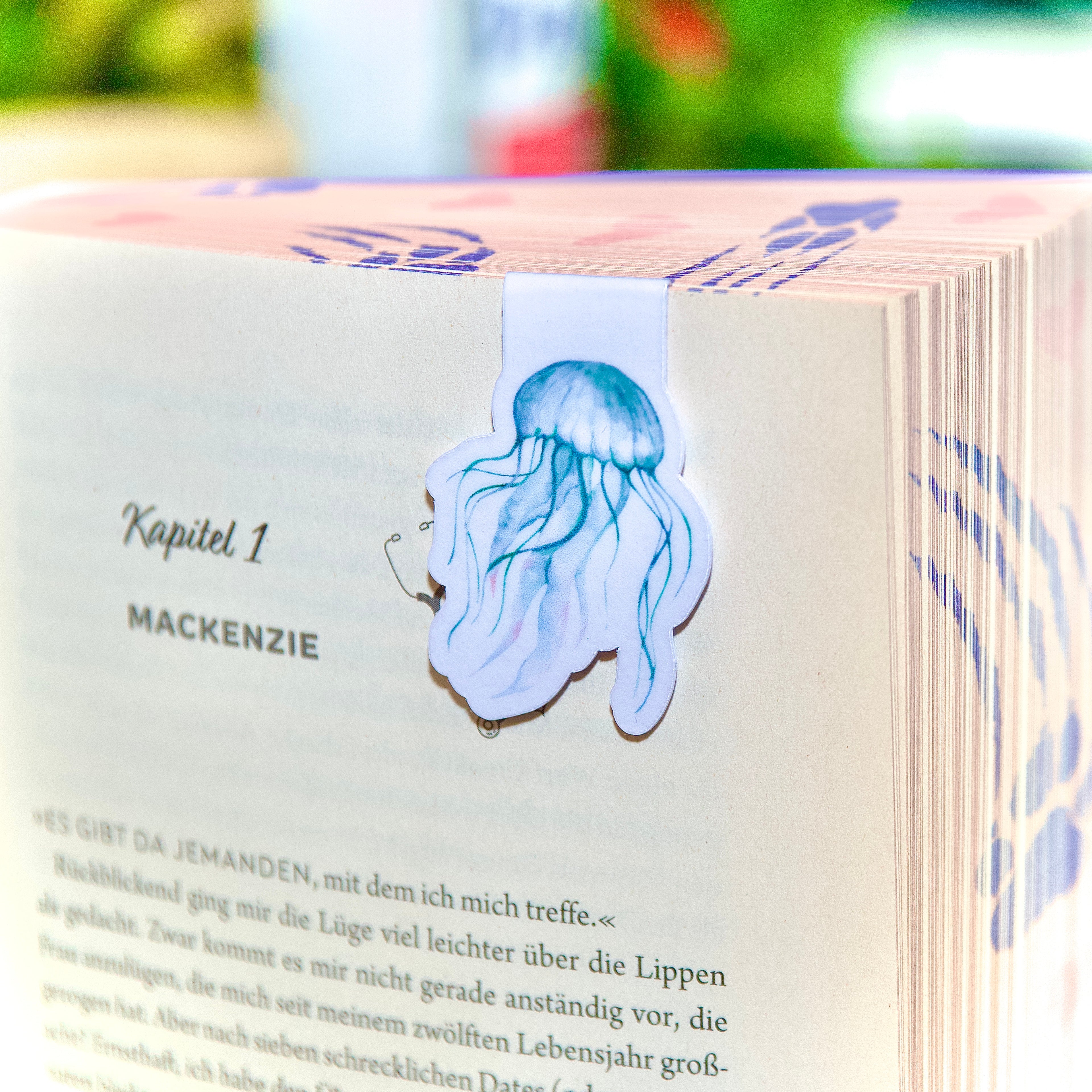 Magnet Lesezeichen Qualle - LHS