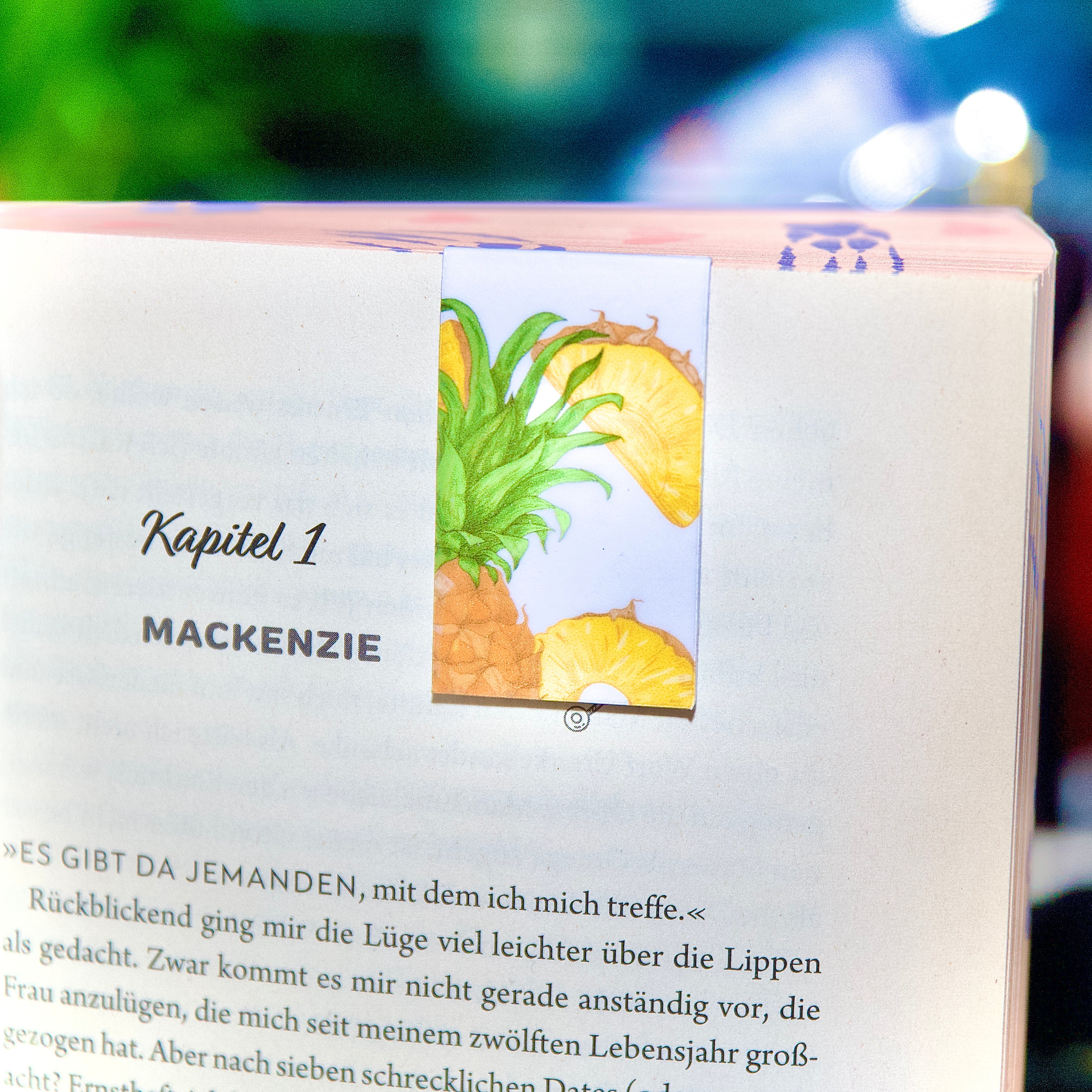 Magnet Lesezeichen Ananas - LHS