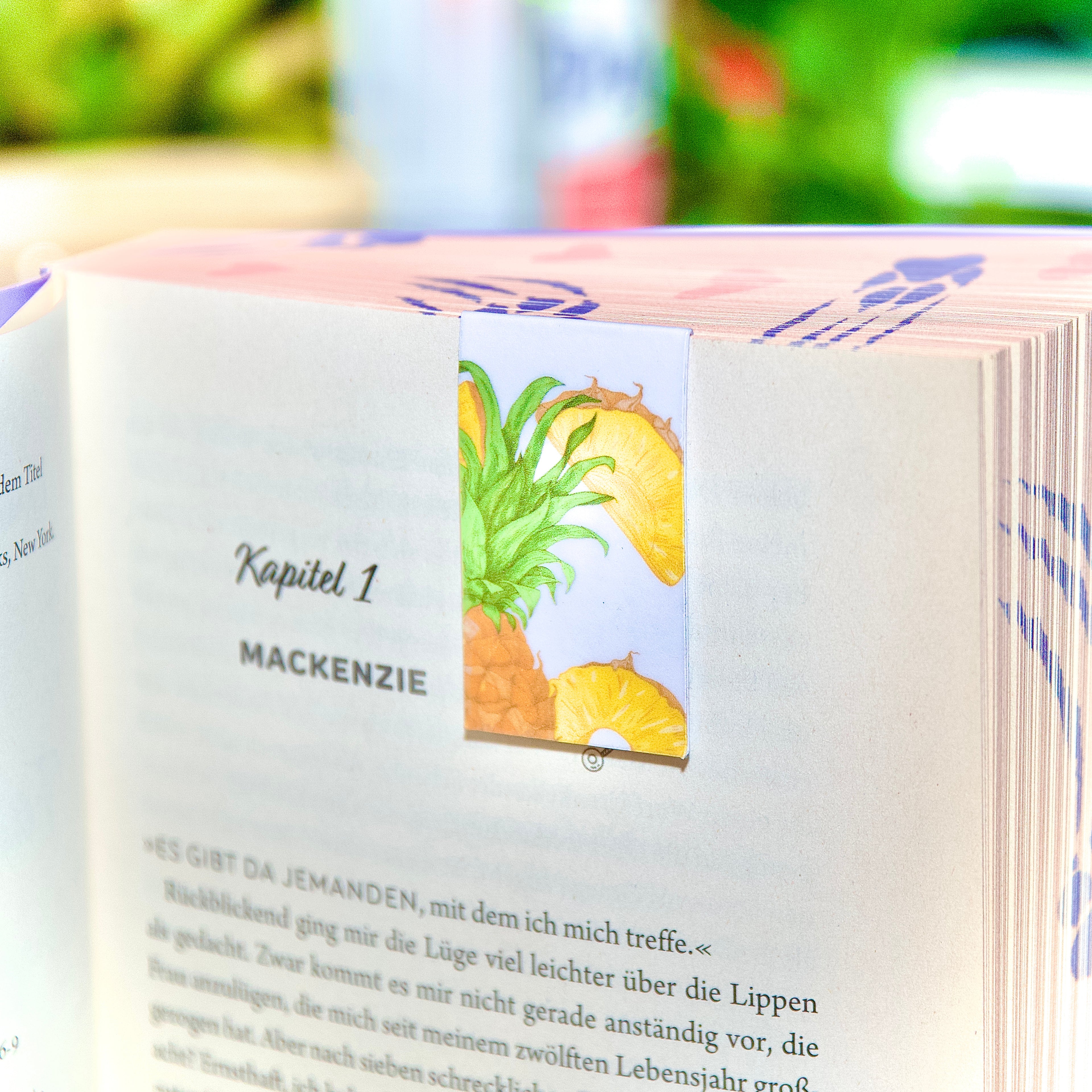 Magnet Lesezeichen Ananas - LHS