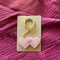 Partner Schlüsselanhänger Rosa Schimmer (Gold) - LHS