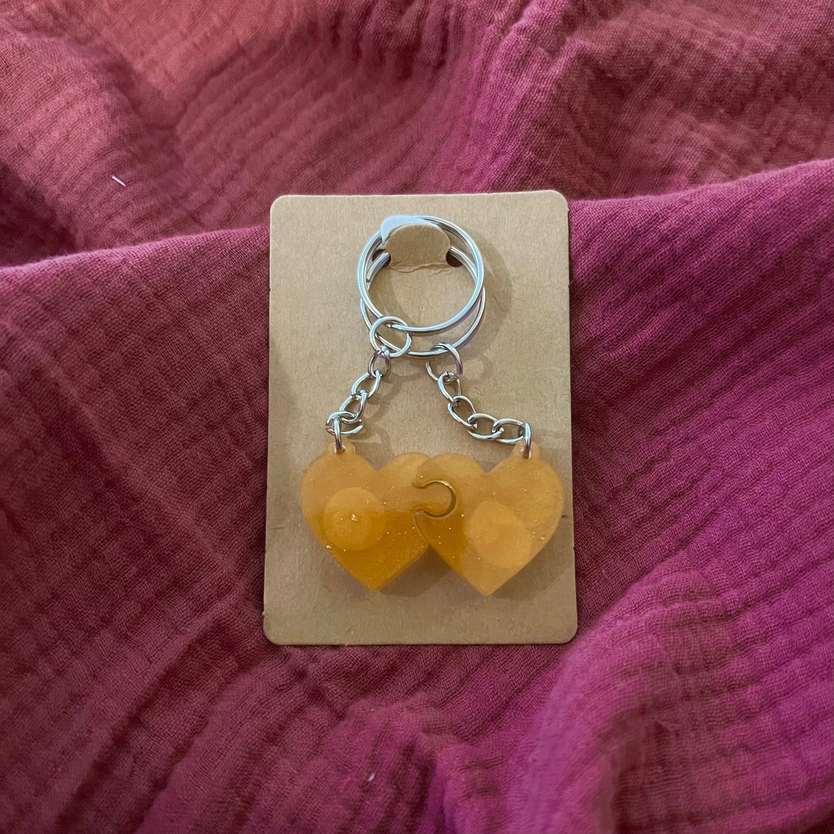 Partner Schlüsselanhänger Gold (Silber) - LHS