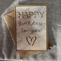 Happy Birthday to you Karte - LHS