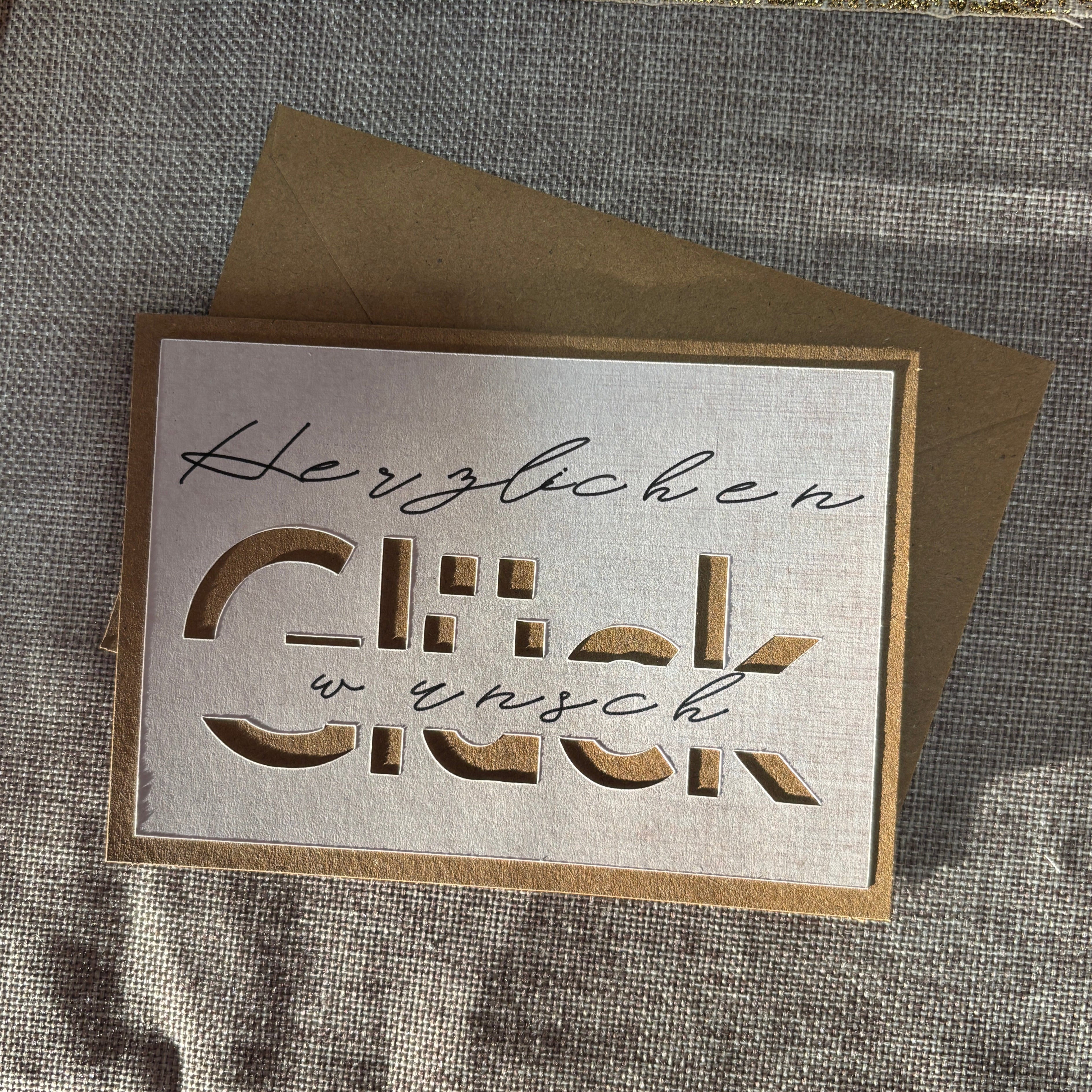 Herzlichen Glückwunsch Karte - LHS