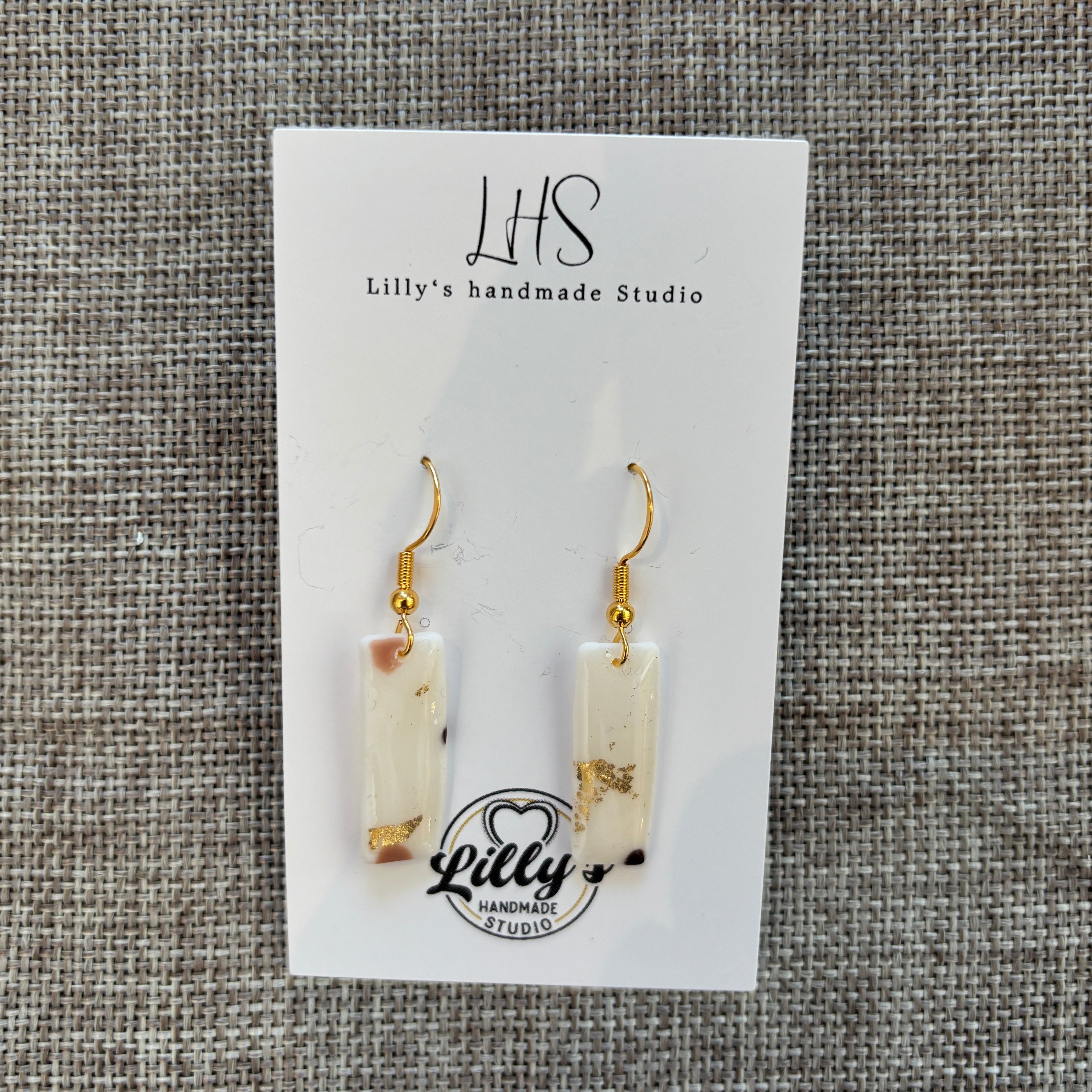 Golden Cream Ohrringe - LHS