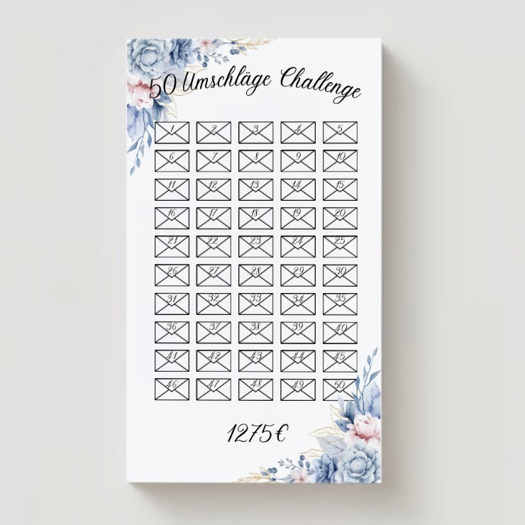 50 Umschläge Challenge - LHS