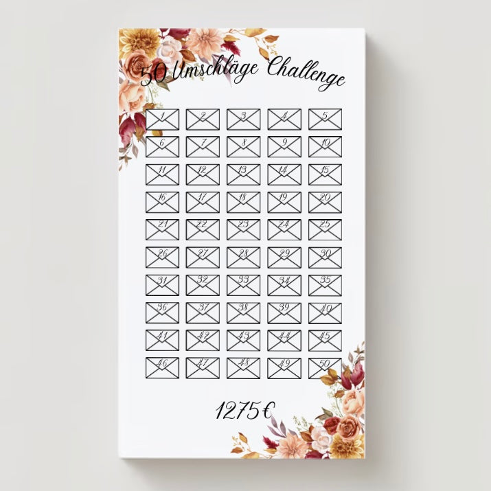50 Umschläge Challenge - LHS
