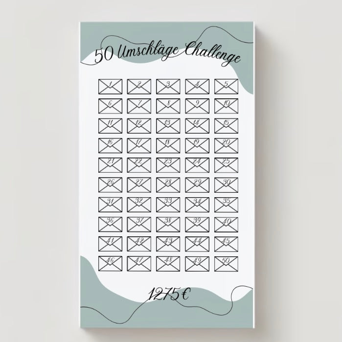 50 Umschläge Challenge - LHS