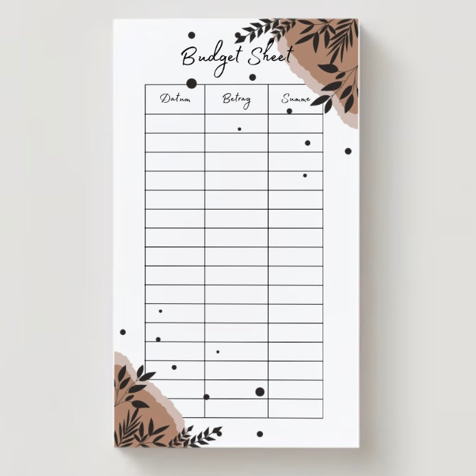 Budget Tracker Bundle - LHS