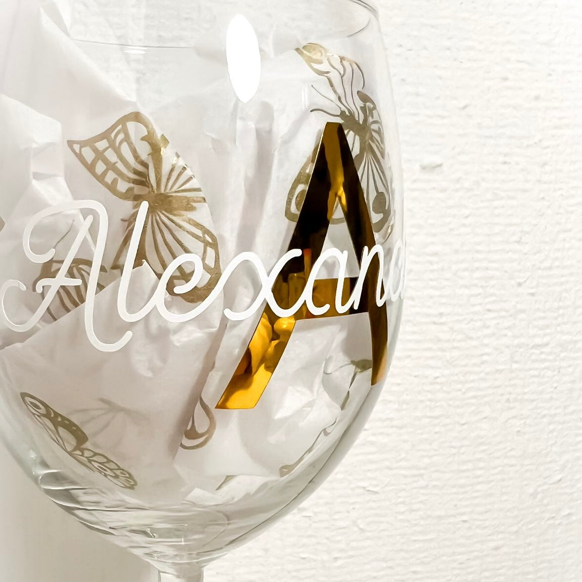 Personalisiertes Weinglas - LHS